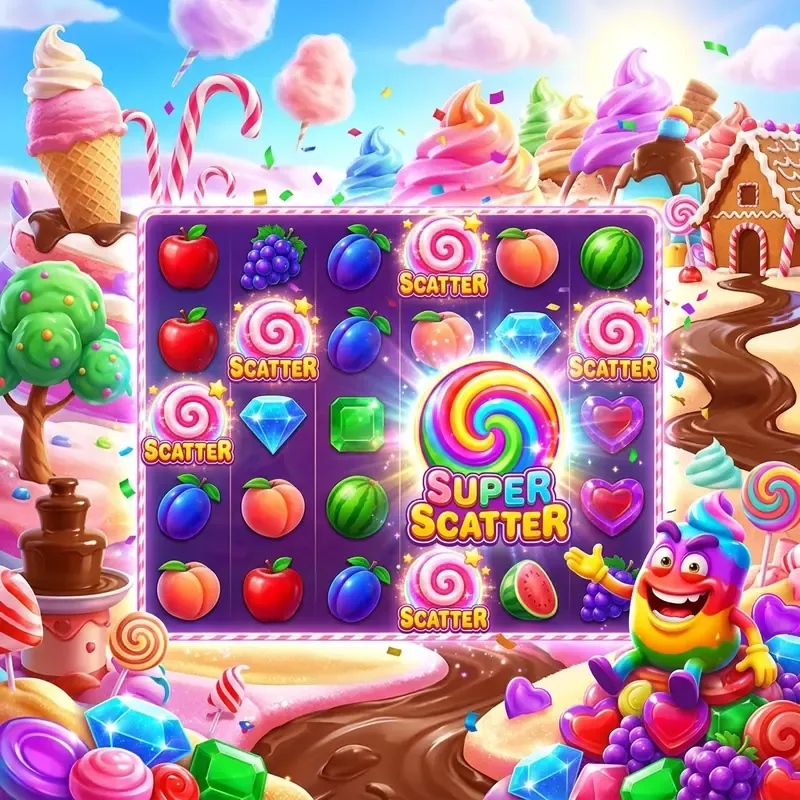 Sweet Bonanza Super Scatter Demo, Free