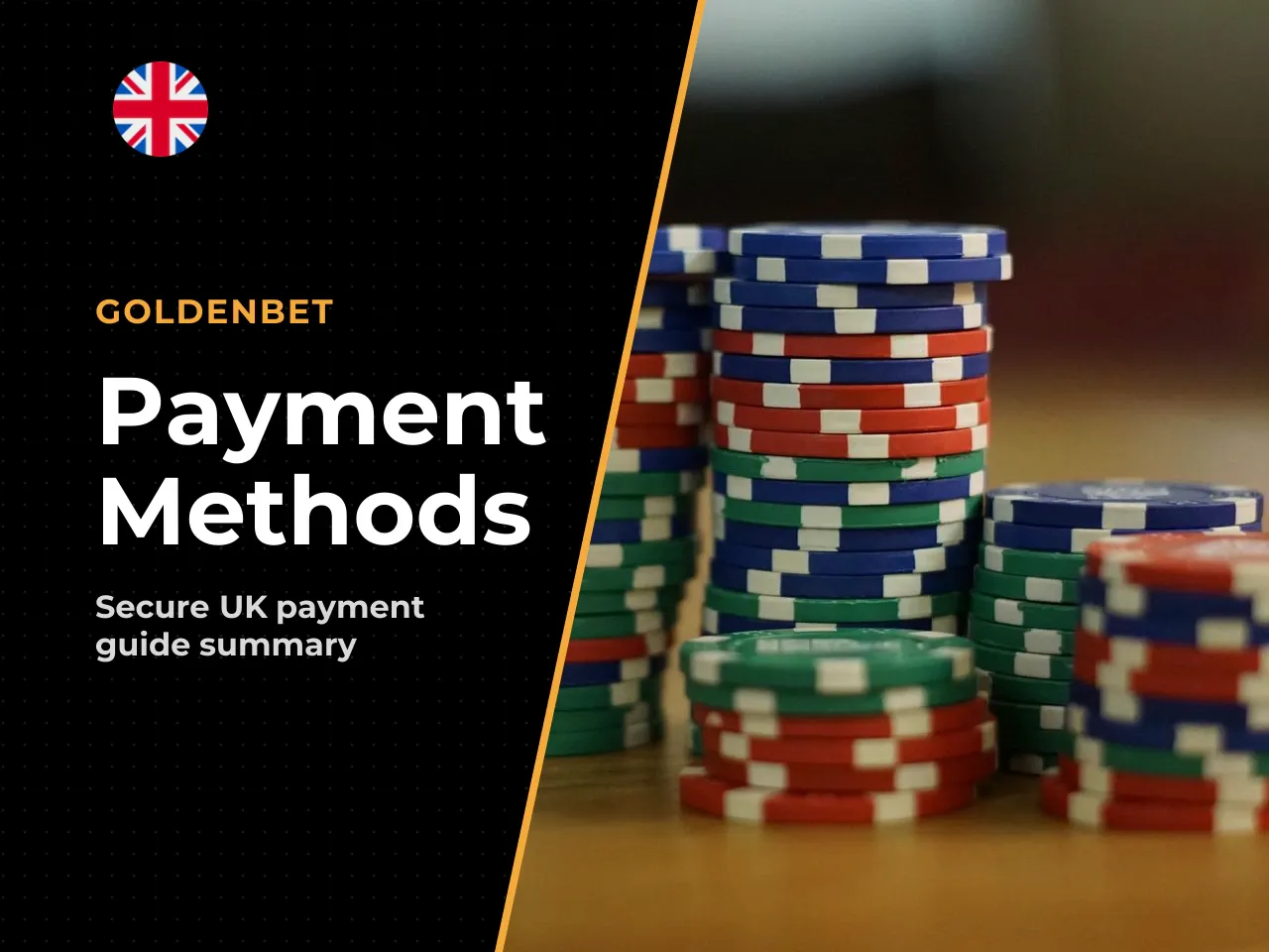 Goldenbet Payment Methods for UK Users