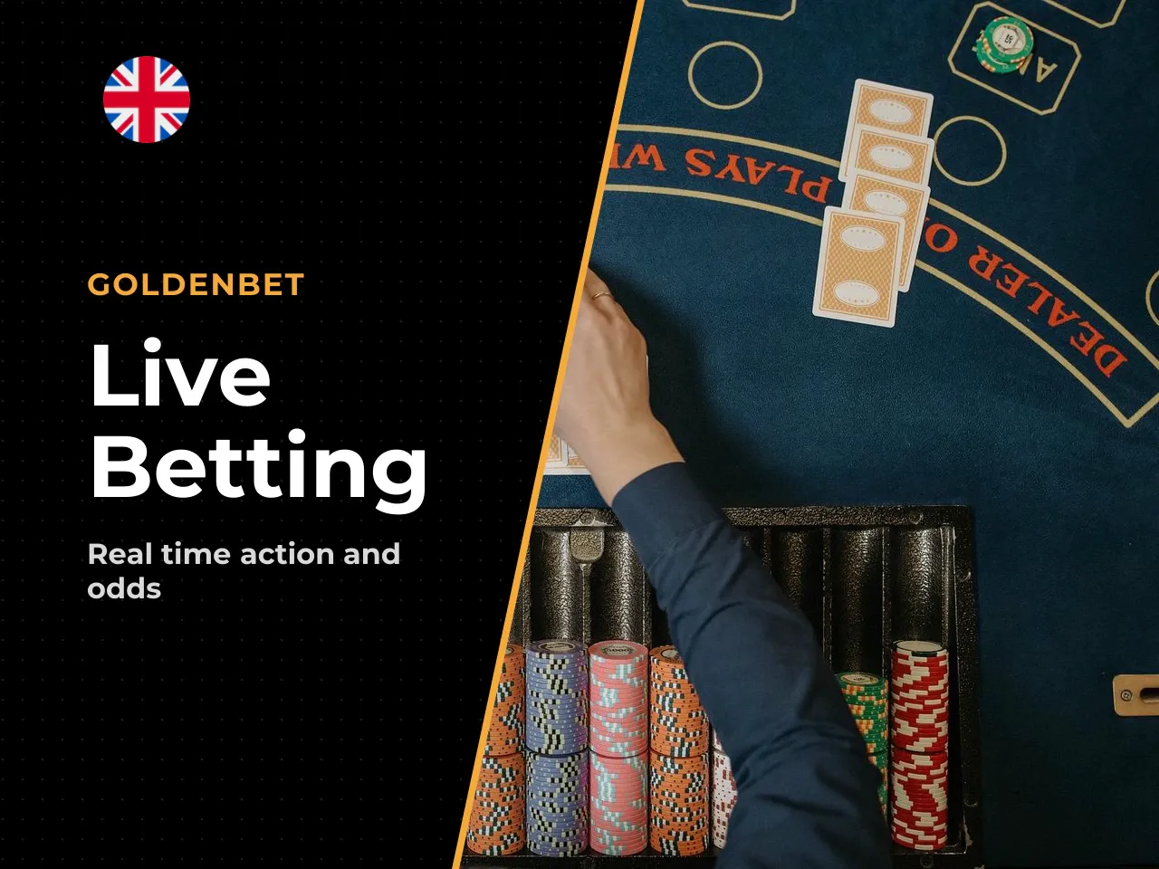 Live markets, esports and alternative sections