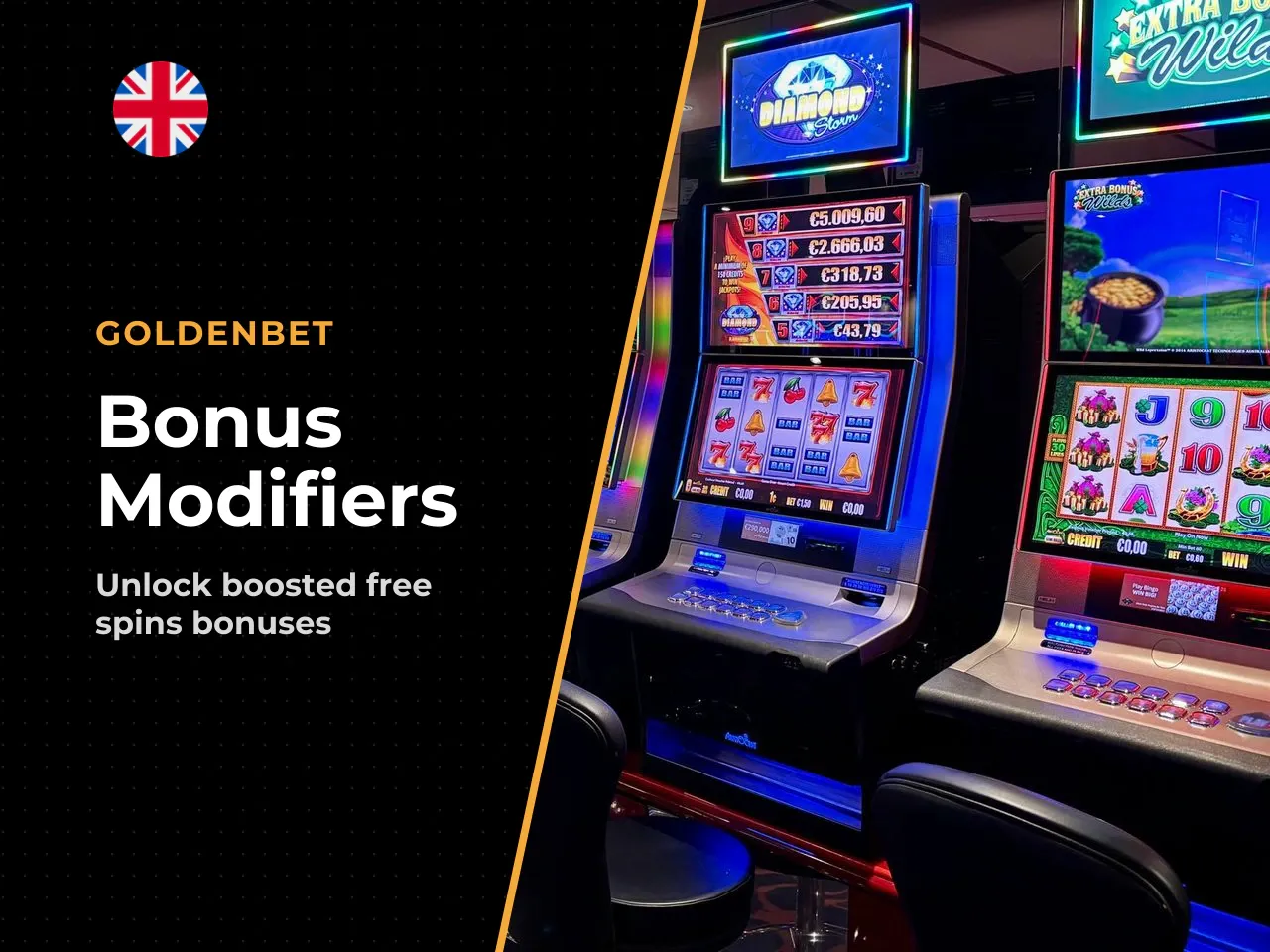 Pre-Round Modifier Selection. Before the free-spins