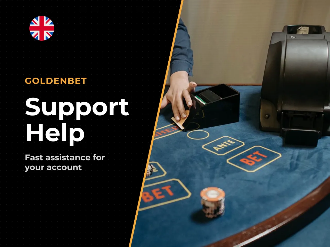 Account, Casino Service and General Settings