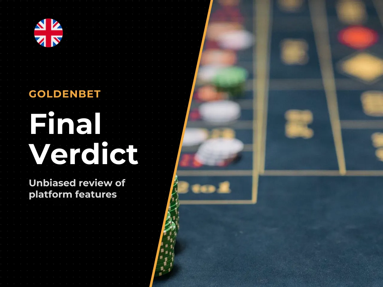 Final Thoughts. Goldenbet offers a wide