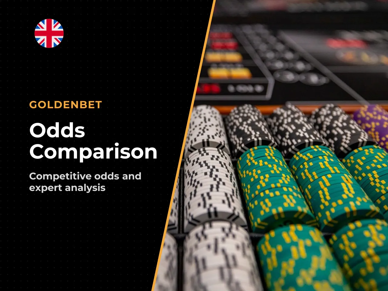Goldenbet's global average odds payout is