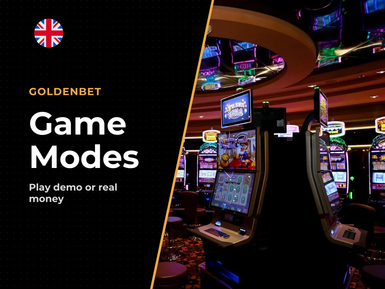 Demo, free and real money modes