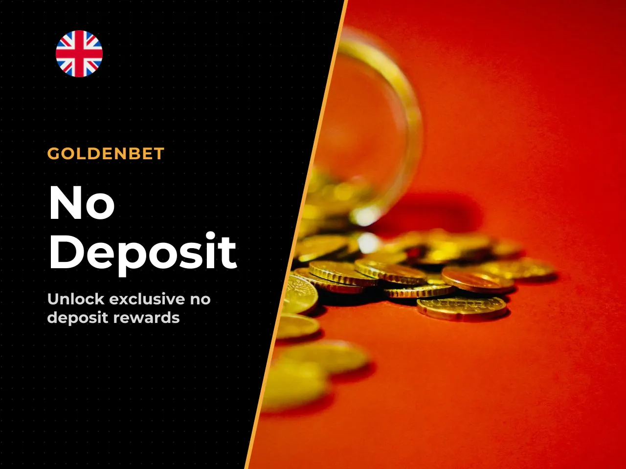 A GoldenBet no deposit code, by